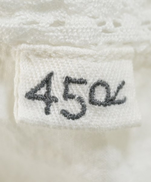 45R（フォーティーファイブアール）ブラウス 白 サイズ:-(L位) レディース/2200670983056