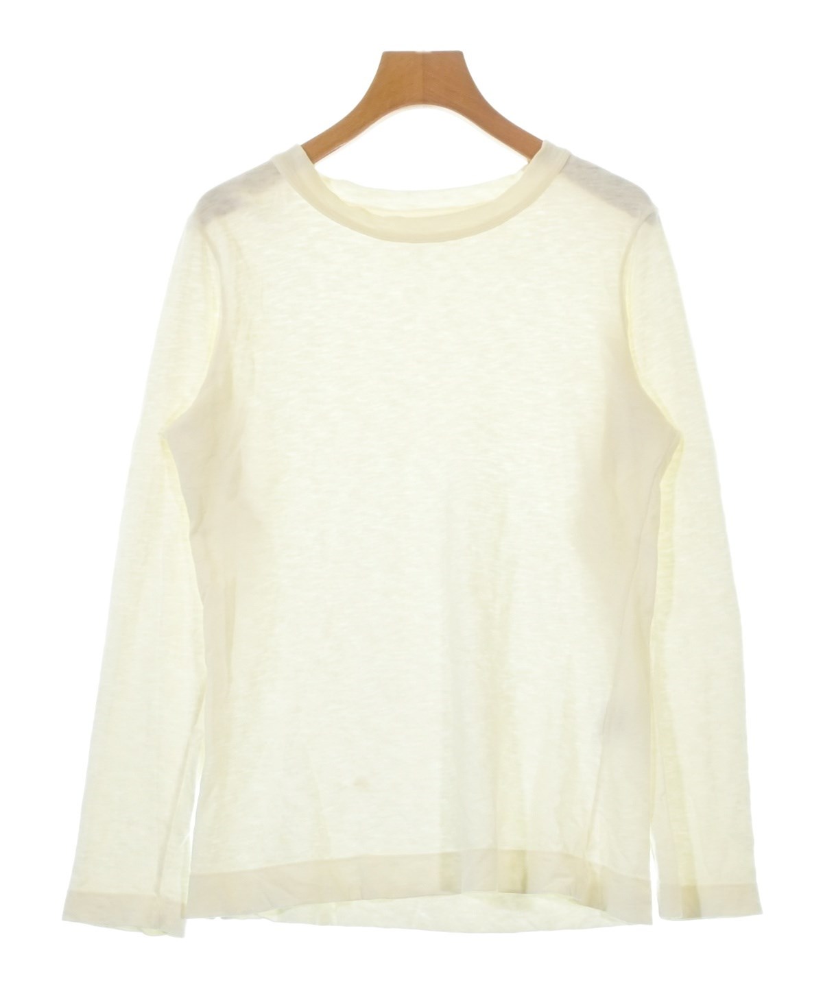 【未使用タグ付き】 45R カットソー (サイズ3) 45R（フォーティーファイブアール）Tシャツ・カットソー 白 サイズ:2(M
