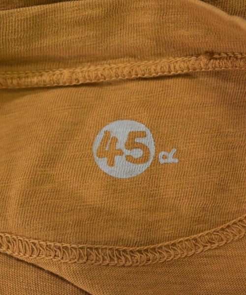 45R（フォーティーファイブアール）Tシャツ・カットソー 茶 サイズ:3(L位) レディース/2200674561496