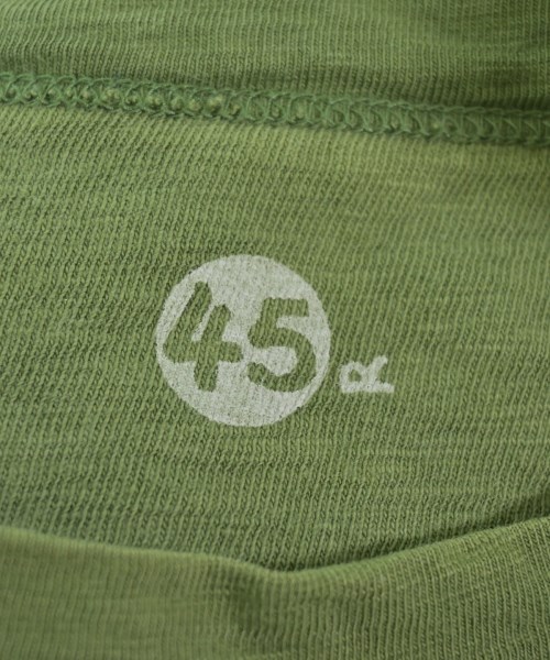 45R（フォーティーファイブアール）Tシャツ・カットソー 緑 サイズ:3(L位) レディース/2200674561519