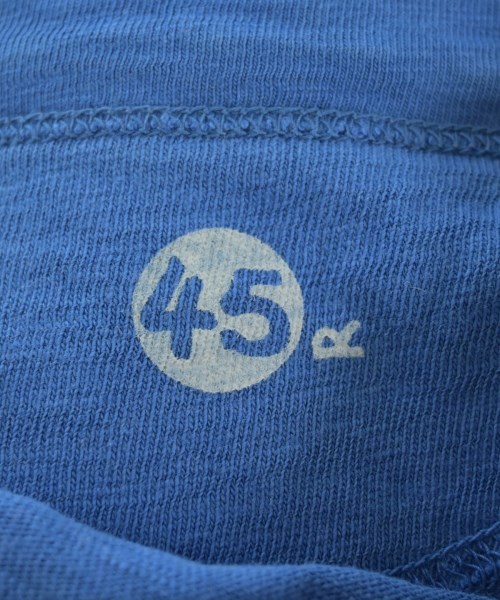 45R（フォーティーファイブアール）Tシャツ・カットソー 青 サイズ:3(L位) レディース/2200674561526