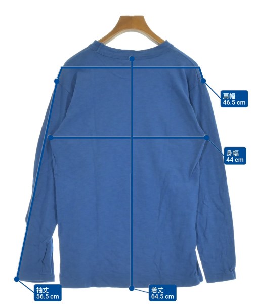 45R（フォーティーファイブアール）Tシャツ・カットソー 青 サイズ:3(L位) レディース/2200674561526