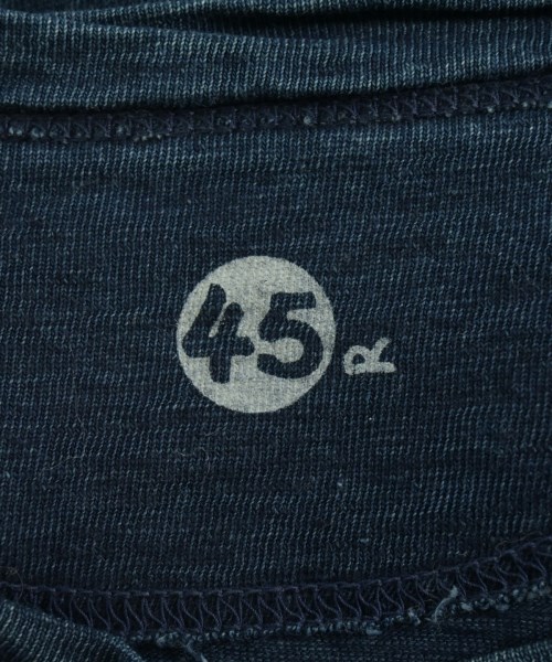 45R（フォーティーファイブアール）Tシャツ・カットソー 紺 サイズ:3(L位) レディース/2200674561533