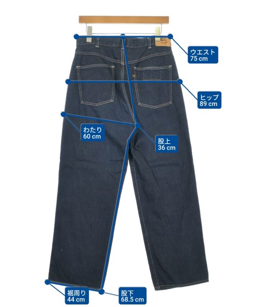 45R（フォーティーファイブアール）デニムパンツ 紺 サイズ:-(L位) レディース/2200678068038
