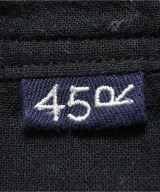 45R（フォーティーファイブアール）カジュアルシャツ 黒 サイズ:F レディース/2200678068052