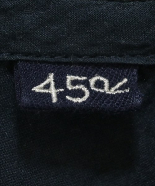 45R（フォーティーファイブアール）カジュアルシャツ 紺 サイズ:F レディース/2200678068083