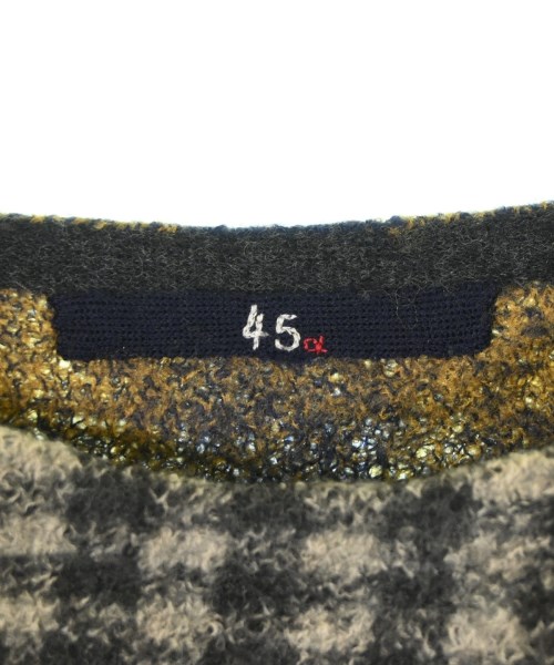 45R（フォーティーファイブアール）ニット・セーター グレー サイズ:0(F) レディース/2200678272015