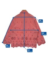 45R（フォーティーファイブアール）ブラウス 赤 サイズ:-(M位) レディース/2200679065074