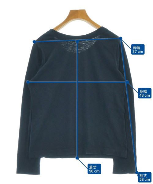 45R（フォーティーファイブアール）Tシャツ・カットソー 紺 サイズ:3(L位) レディース/2200680471048