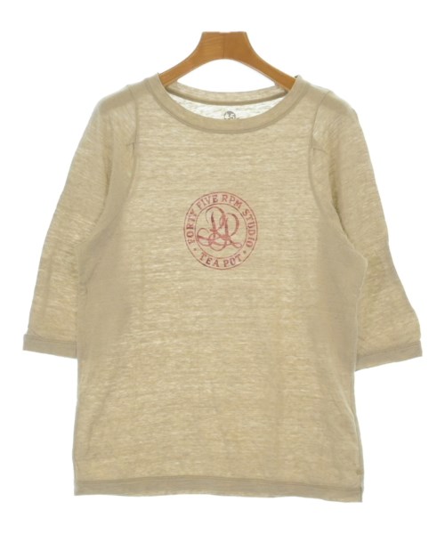 45R(フォーティーファイブアール)Tシャツ・カットソー ベージュ サイズ:3(L位)/2200680941015