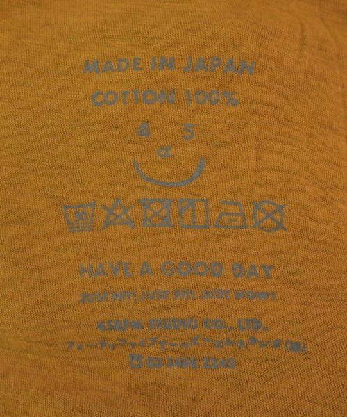45R（フォーティーファイブアール）Tシャツ・カットソー オレンジ サイズ:3(L位) レディース/2200680941053