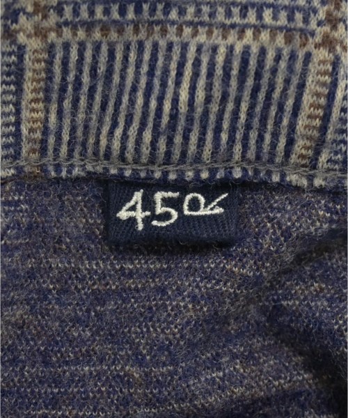 45R（フォーティーファイブアール）Tシャツ・カットソー 紺 サイズ:2(M位) レディース/2200674812031