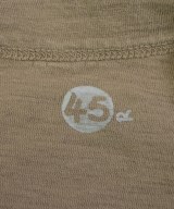 45R（フォーティーファイブアール）Tシャツ・カットソー 茶 サイズ:3(L位) レディース/2200693625070