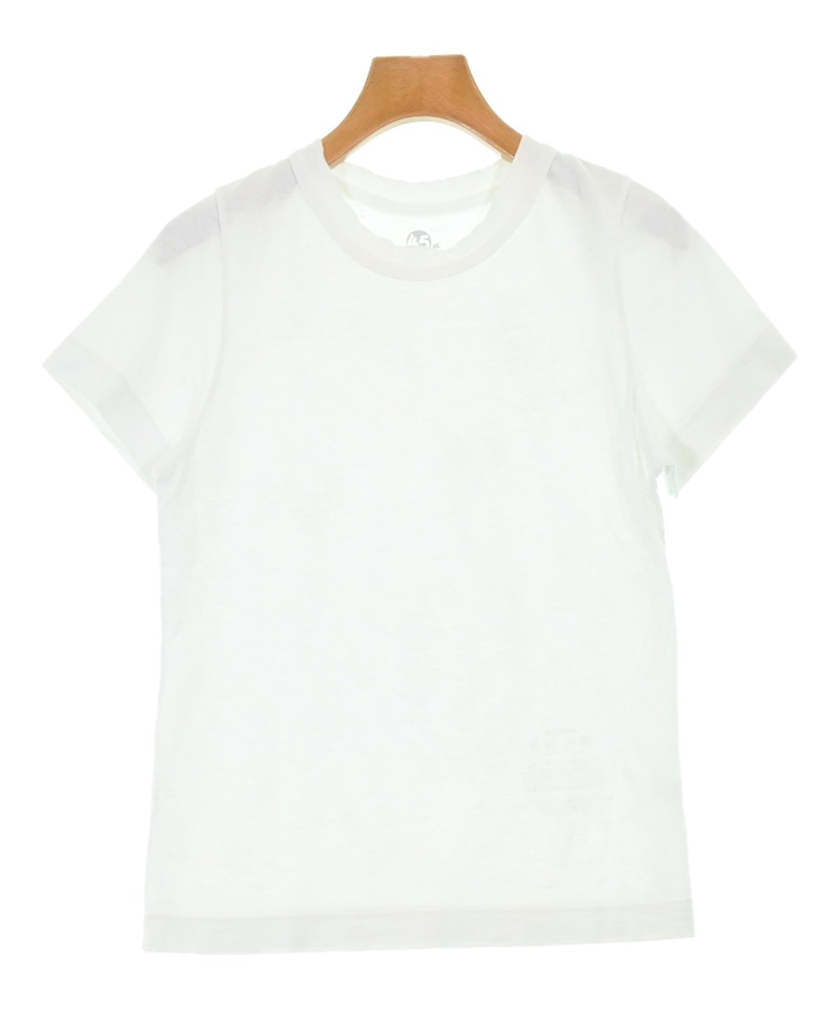 最終お値下げ　新品45R白Tシャツ 45R（フォーティーファイブアール）Tシャツ・カットソー 白 サイズ:1(S