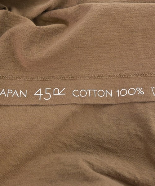45R（フォーティーファイブアール）Tシャツ・カットソー 茶 サイズ:2(M位) レディース/2200693625094