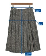 45R（フォーティーファイブアール）ロング・マキシ丈スカート 紺 サイズ:2(M位) レディース/2200692057124