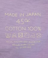 45R（フォーティーファイブアール）Tシャツ・カットソー 紫 サイズ:0(F) レディース/2200691771083
