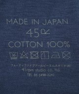 45R（フォーティーファイブアール）Tシャツ・カットソー 紺 サイズ:3(L位) レディース/2200692460047
