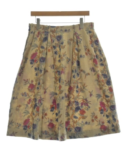 45R（フォーティーファイブアール）ひざ丈スカート ベージュ サイズ:2(M位) レディース/2200641243097