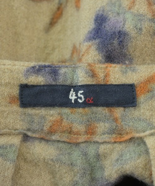 45R（フォーティーファイブアール）ひざ丈スカート ベージュ サイズ:2(M位) レディース/2200641243097