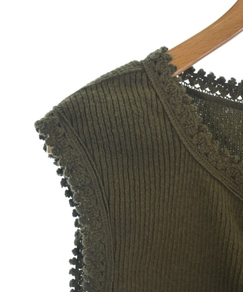 45R（フォーティーファイブアール）ベスト/ノースリーブ カーキ サイズ:F レディース/2200646673240