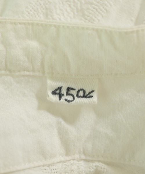 45R（フォーティーファイブアール）カジュアルシャツ 白 サイズ:-(M位) レディース/2200647350164