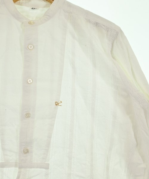 45R（フォーティーファイブアール）カジュアルシャツ 白 サイズ:-(M位) レディース/2200647350164