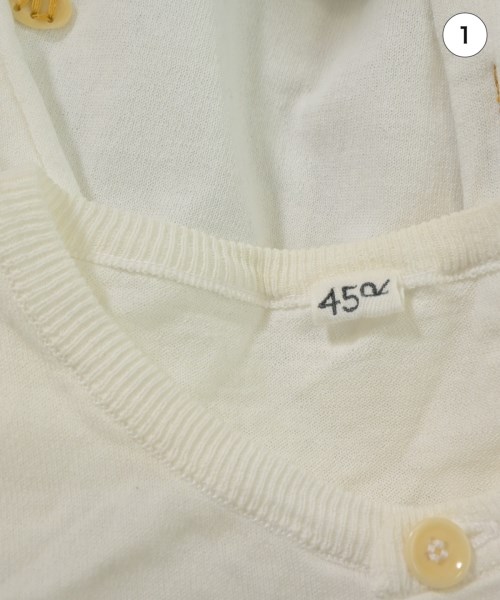 45R（フォーティーファイブアール）カーディガン 白 サイズ:-(L位) レディース/2200647350317