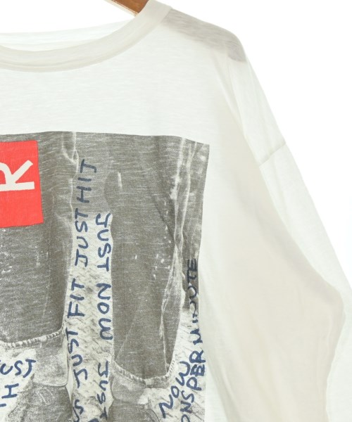 45R（フォーティーファイブアール）Tシャツ・カットソー 白 サイズ:3(L位) レディース/2200651352024