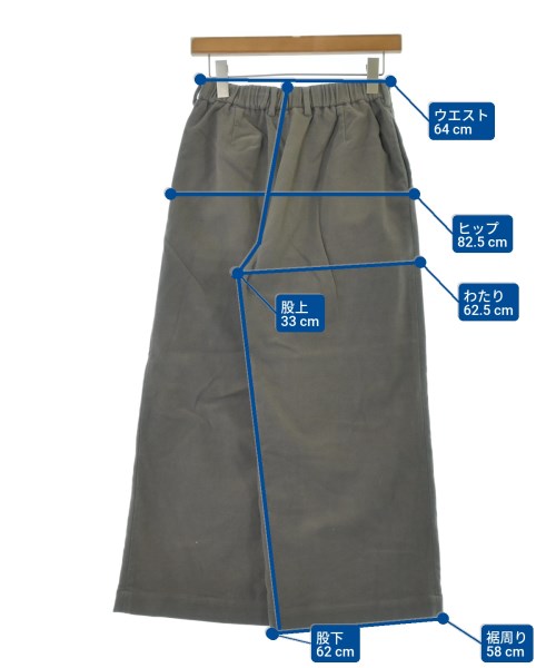 45R（フォーティーファイブアール）スラックス グレー サイズ:1(S位) レディース/2200651352062