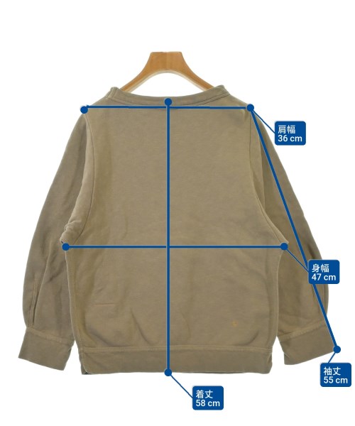 45R（フォーティーファイブアール）スウェット ベージュ サイズ:-(XL位) レディース/2200651352079