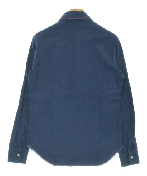 45R（フォーティーファイブアール）カジュアルシャツ 紺 サイズ:2(M位) レディース/2200650223059