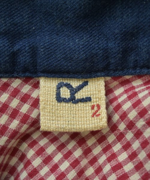 45R（フォーティーファイブアール）カジュアルシャツ 紺 サイズ:2(M位) レディース/2200650223059