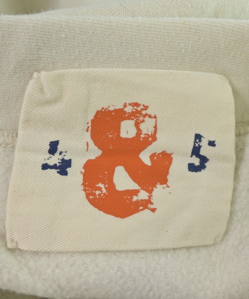 45R（フォーティーファイブアール）スウェットパンツ 白 サイズ:1(S位) レディース/2200645283136