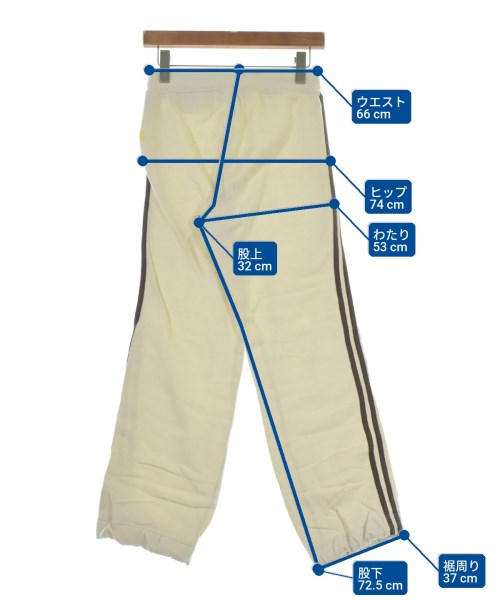 45R（フォーティーファイブアール）スウェットパンツ 白 サイズ:1(S位) レディース/2200645283136