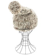 45R（フォーティーファイブアール）ニットキャップ・ビーニー ベージュ サイズ:- レディース/2200645283181