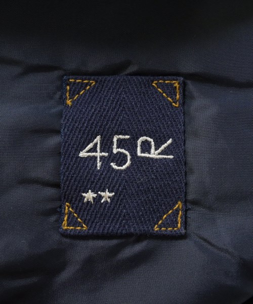 45R（フォーティーファイブアール）ダウンコート 紺 サイズ:2(M位) レディース/2200654618011