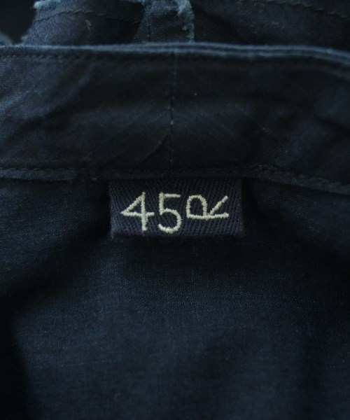 45R（フォーティーファイブアール）ブラウス 紺 サイズ:-(M位) レディース/2200660049038