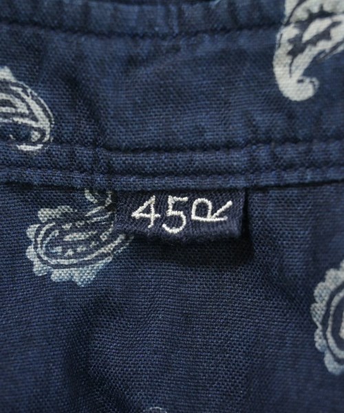 45R（フォーティーファイブアール）ブラウス 紺 サイズ:-(M位) レディース/2200660049045