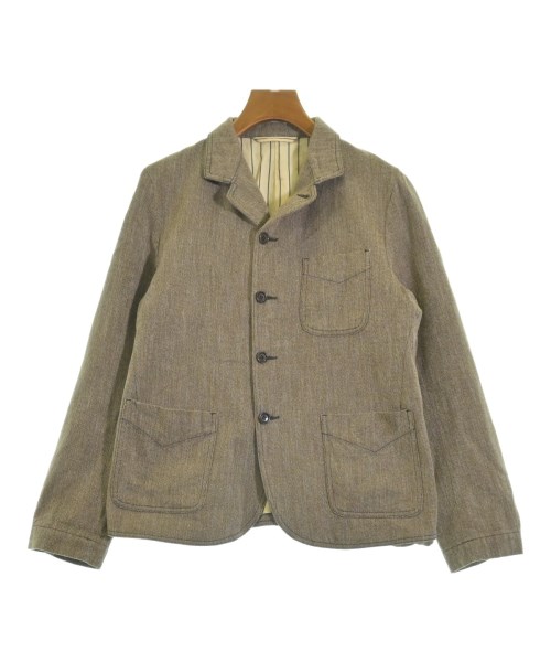 45R(フォーティーファイブアール)カジュアルジャケット 茶 サイズ:3(L位)/2200660337029