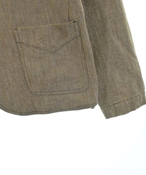 45R（フォーティーファイブアール）カジュアルジャケット 茶 サイズ:3(L位) レディース/2200660337029