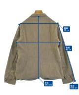 45R（フォーティーファイブアール）カジュアルジャケット 茶 サイズ:3(L位) レディース/2200660337029
