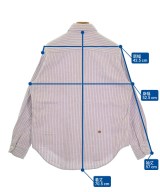 45R（フォーティーファイブアール）カジュアルシャツ 青 サイズ:2(M位) レディース/2200657671020