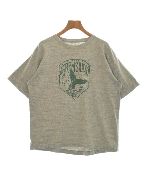 45R(フォーティーファイブアール)Tシャツ・カットソー グレー サイズ:2(M位)/2200657671037