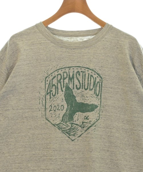 45R（フォーティーファイブアール）Tシャツ・カットソー グレー サイズ:2(M位) レディース/2200657671037