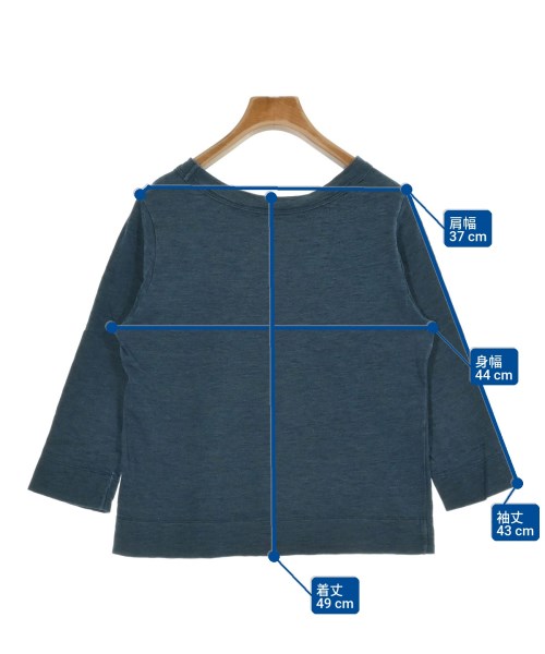 45R（フォーティーファイブアール）Tシャツ・カットソー 紺 サイズ:2(M位) レディース/2200657671044