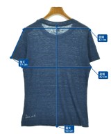 45R（フォーティーファイブアール）Tシャツ・カットソー 青 サイズ:1(S位) レディース/2200708420164