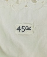 45R（フォーティーファイブアール）ノースリーブ 白 サイズ:2(M位) レディース/2200715590171