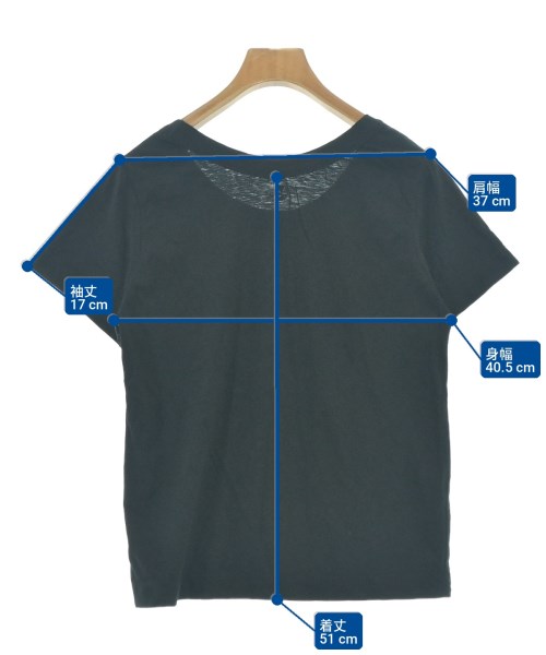 45R（フォーティーファイブアール）Tシャツ・カットソー 黒 サイズ:3(L位) レディース/2200715590355
