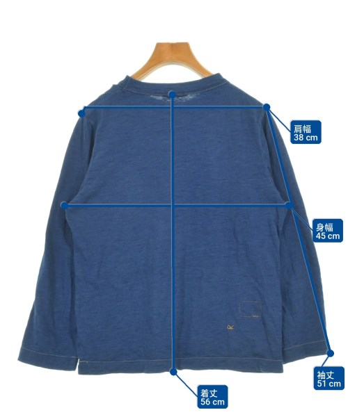 45R（フォーティーファイブアール）Tシャツ・カットソー 紺 サイズ:2(M位) レディース/2200716775058